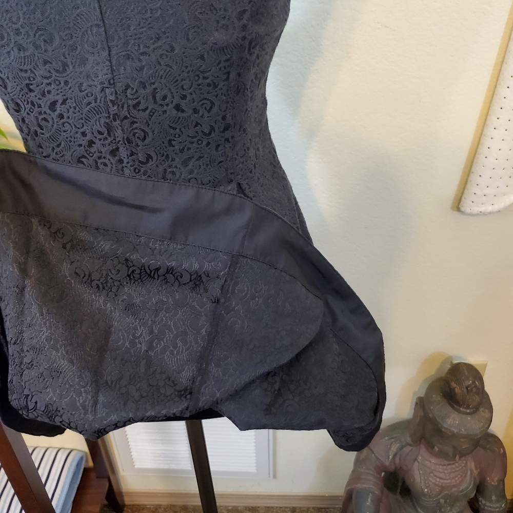 Princess Vera Wang Cocktail Black Dress, Casual Dress, Size 3 - Picture 6 of 15
